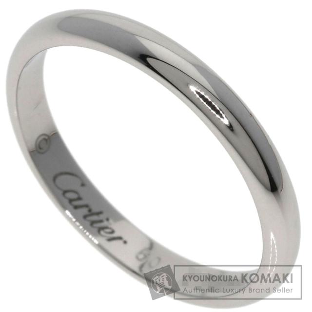 カルティエ CARTIER ウェディング #50 リング・指輪 プラチナPT950 レディース 中古