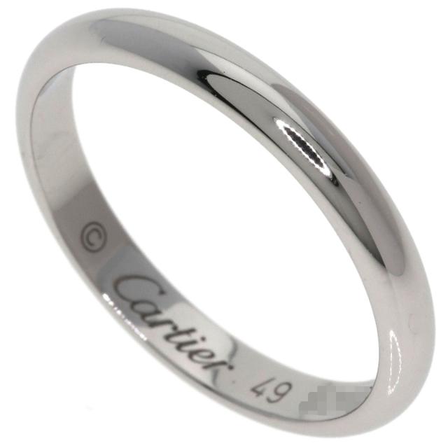 カルティエ CARTIER ウェディング #49 リング・指輪 プラチナPT950 