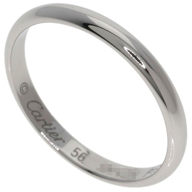 カルティエ CARTIER ウェディング #56 リング・指輪 プラチナPT950 レディース 中古_1