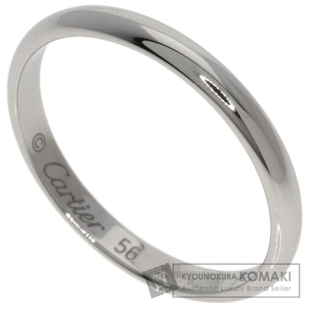 カルティエ CARTIER ウェディング #56 リング・指輪 プラチナPT950 レディース 中古