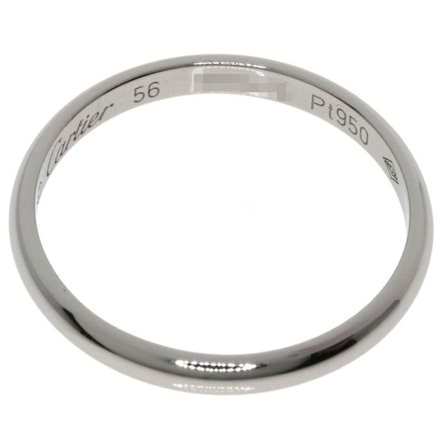 カルティエ CARTIER ウェディング #56 リング・指輪 プラチナPT950 レディース 中古_4