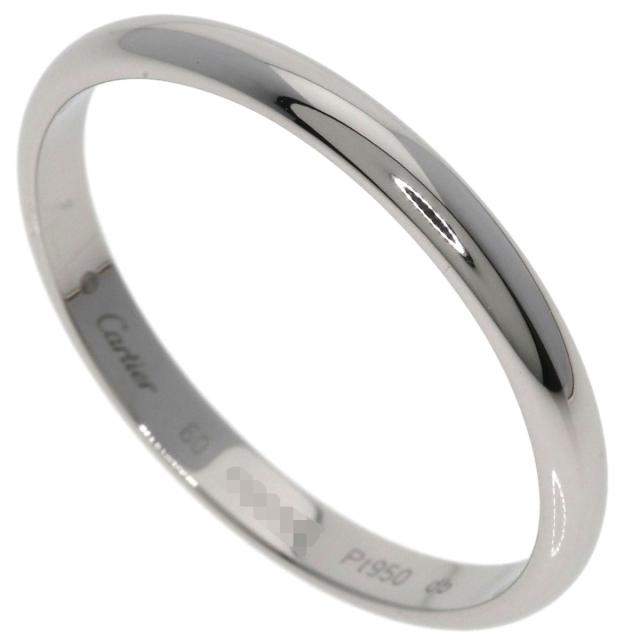 カルティエ CARTIER ウェディング #60 リング・指輪 プラチナPT950