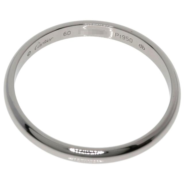 カルティエ CARTIER ウェディング #60 リング・指輪 プラチナPT950 レディース 中古_4