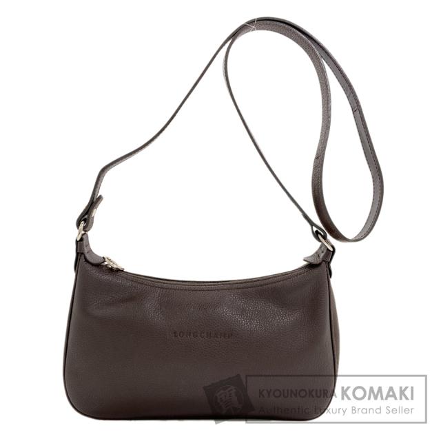 ロンシャン Longchamp ロゴ ショルダーバッグ レザー レディース 中古 10,118円