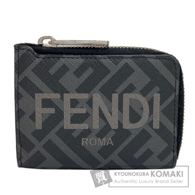 フェンディ FENDI  ズッカ柄  コインケース PVC レディース  中古