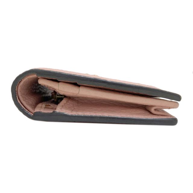 グッチ GUCCI 460185 アニマリエ ビー 二つ折り財布（小銭入れあり） レザー レディース 中古_3
