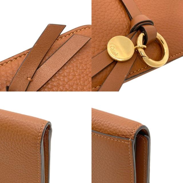 クロエ CHLOE  アルファベット  長財布（小銭入れあり） レザー レディース  中古_8
