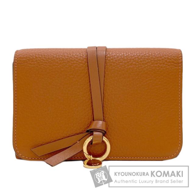 クロエ CHLOE  アルファベット  長財布（小銭入れあり） レザー レディース  中古