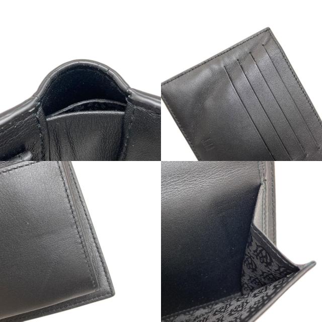 ダンヒル Dunhill サイドカー 二つ折り財布（小銭入れあり） レザー