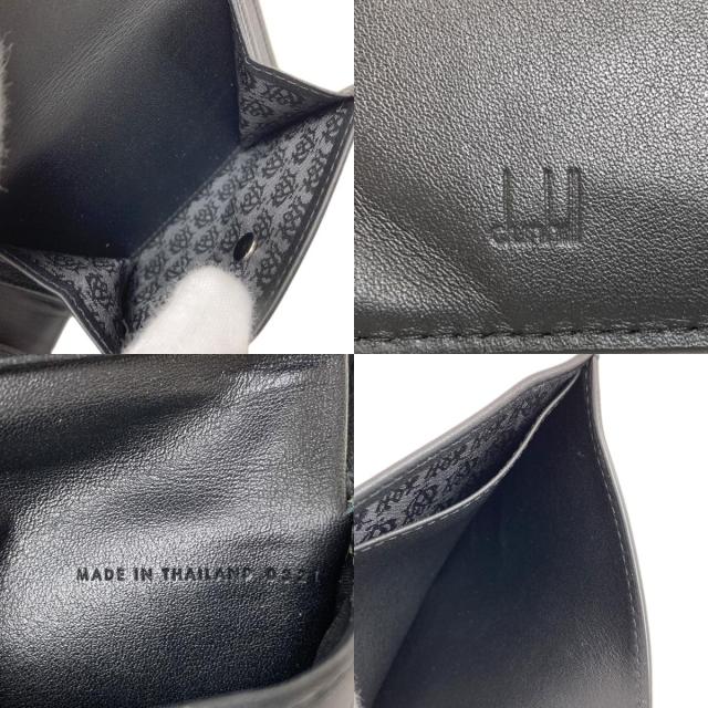 ダンヒル Dunhill サイドカー 二つ折り財布（小銭入れあり） レザー