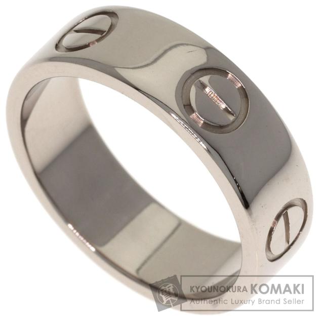 カルティエ CARTIER  ラブリング #49  リング・指輪 K18ホワイトゴールド レディース  中古