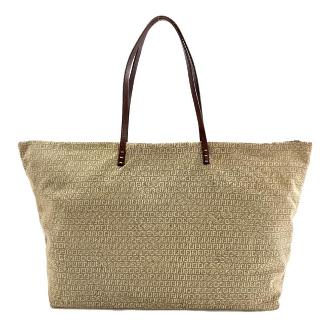 フェンディ FENDI  ズッキーノ  トートバッグ キャンバス レディース  中古_2