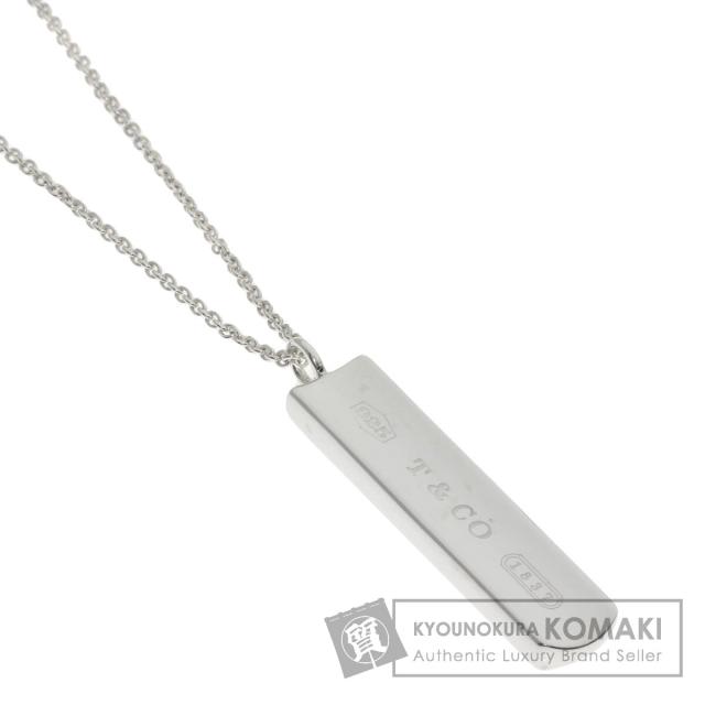 ティファニー TIFFANY&amp;Co.  1837 バー  ネックレス シルバー レディース  中古