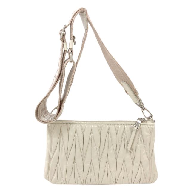 ミュウミュウ MIUMIU マテラッセ ショルダーバッグ カーフ レディース 中古_2