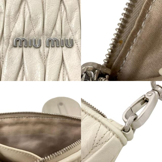 ミュウミュウ MIUMIU マテラッセ ショルダーバッグ カーフ レディース 中古_6