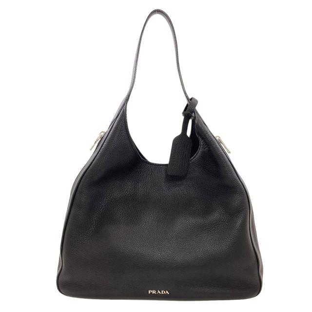 プラダ PRADA ホーボー ワンショルダー ショルダーバッグ カーフ レディース 中古_1