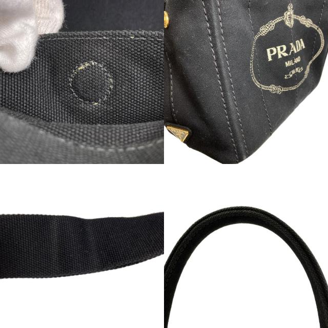 プラダ PRADA カナパミニ 2WAY ハンドバッグ キャンバス レディース 中古_8