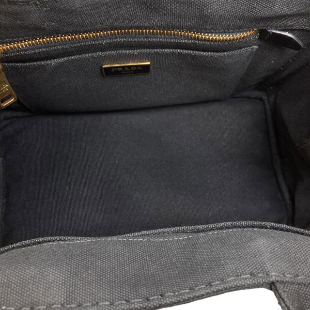 プラダ PRADA カナパミニ 2WAY ハンドバッグ キャンバス レディース 中古_5