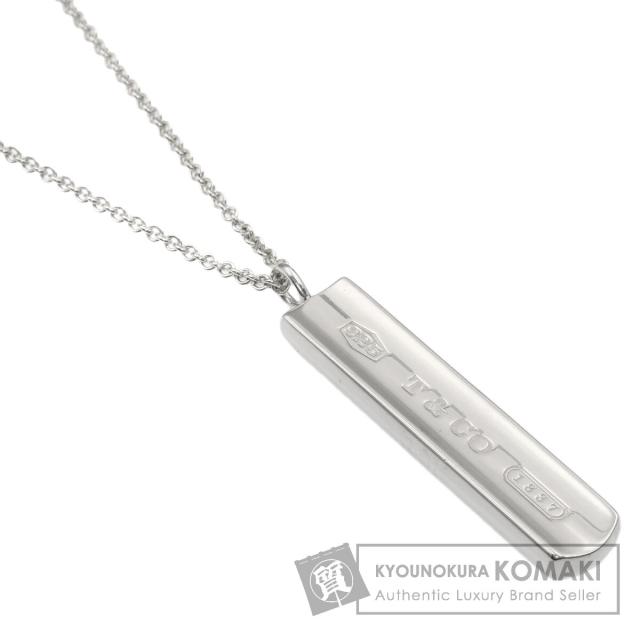 ティファニー TIFFANY&Co.  1837 バー  ネックレス シルバー レディース  中古