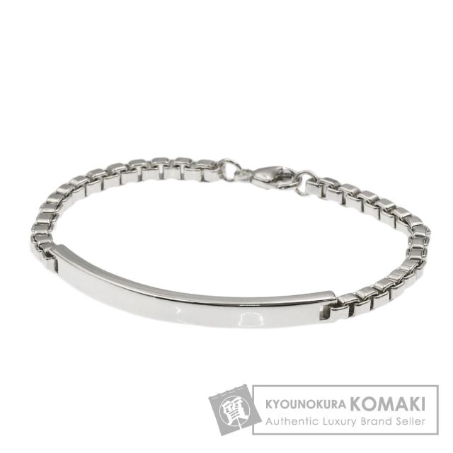 ティファニー TIFFANY&amp;Co.  ベネチアン リンク ID  ブレスレット シルバー レディース  中古