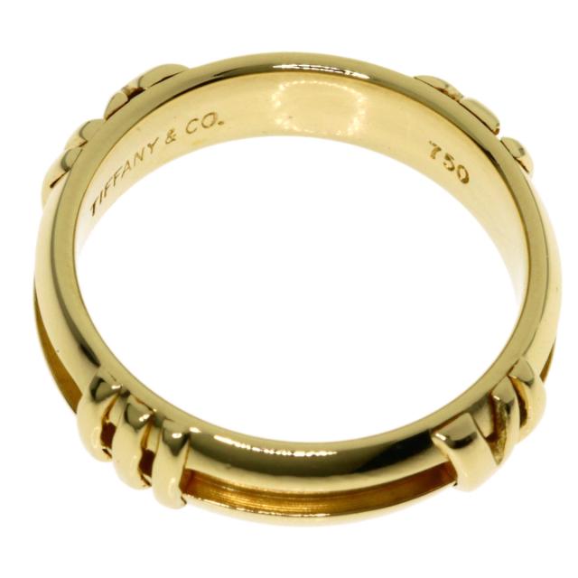 ティファニー TIFFANY&Co. アトラス ニューメリック リング・指輪 K18イエローゴールド 中古_4
