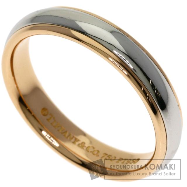ティファニー TIFFANY&Co. ウェディング コンビ リング・指輪 プラチナPT950 レディース 中古