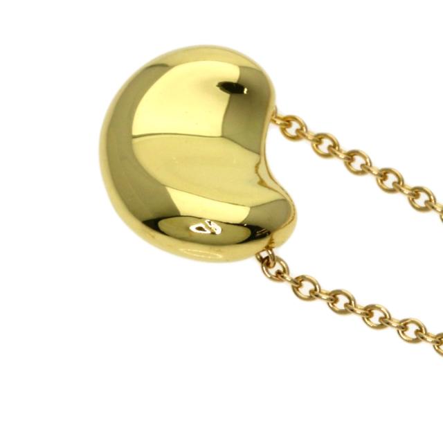 ティファニー TIFFANY&Co. ビーン ネックレス K18イエローゴールド 