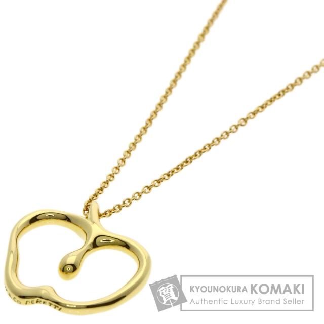 ティファニー TIFFANY&Co. アップル ネックレス K18イエローゴールド レディース 中古