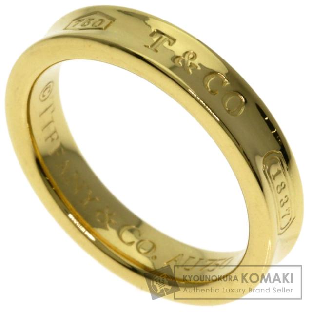 ティファニー TIFFANY&Co. 1837 ナロー リング・指輪 K18イエローゴールド レディース 中古 101,220円