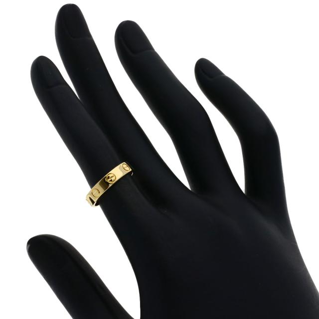 カルティエ CARTIER  ミニ ラブリング #47  リング・指輪 K18イエローゴールド レディース  中古_5