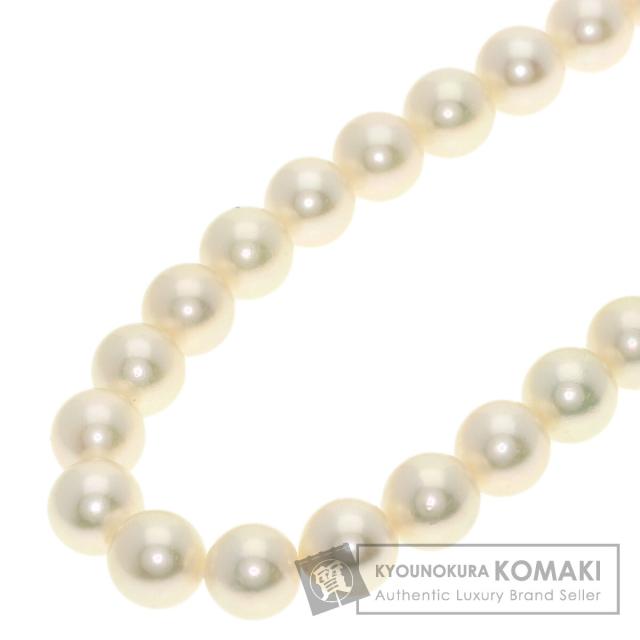 タサキ TASAKI  パール 真珠  首飾り しろがね色 レディース  中古