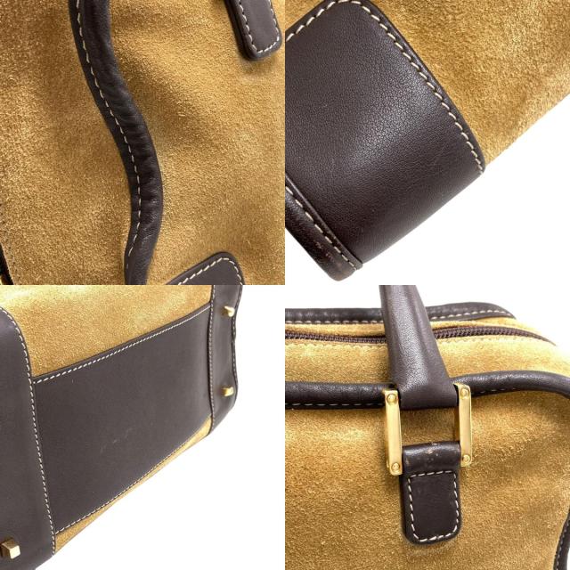 ロエベ LOEWE アマソナ ハンドバッグ スウェード レディース 中古_7