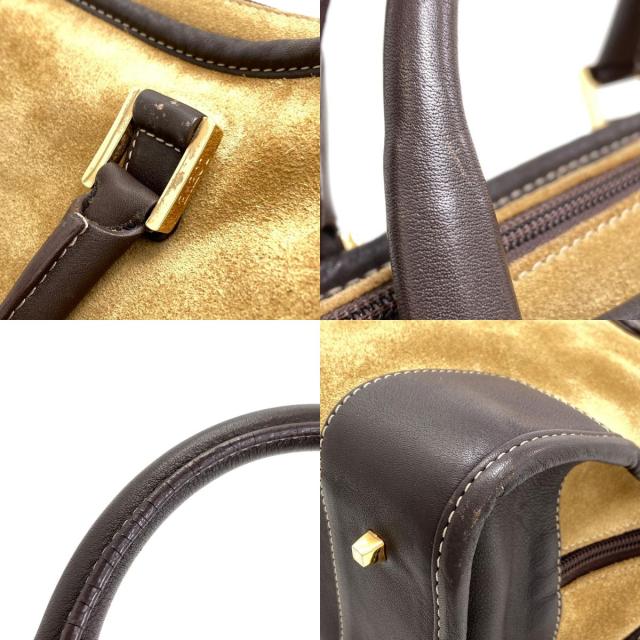 ロエベ LOEWE アマソナ ハンドバッグ スウェード レディース 中古_8