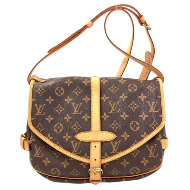 ルイヴィトン LOUIS VUITTON M40710 ソミュールMM ショルダーバッグ モノグラムキャンバス 中古_1
