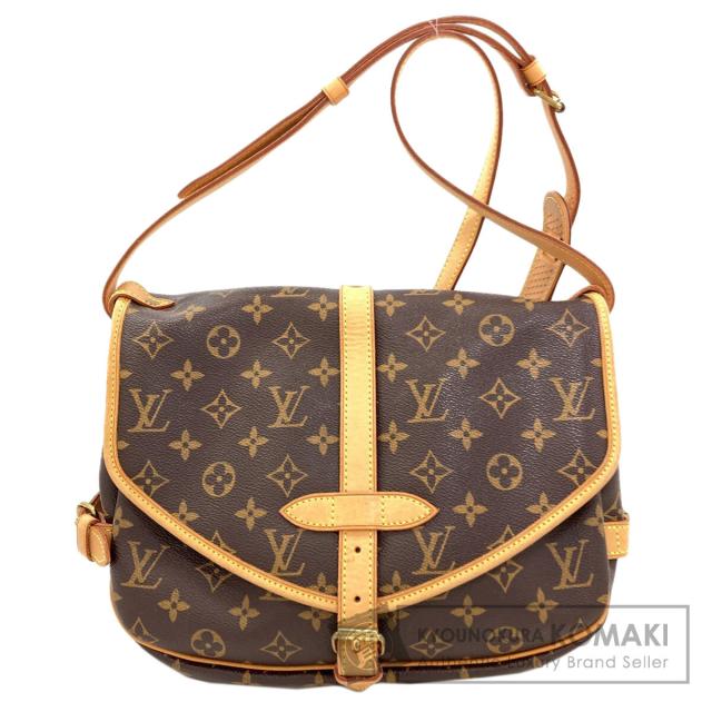 ルイヴィトン LOUIS VUITTON M40710 ソミュールMM ショルダーバッグ モノグラムキャンバス 中古