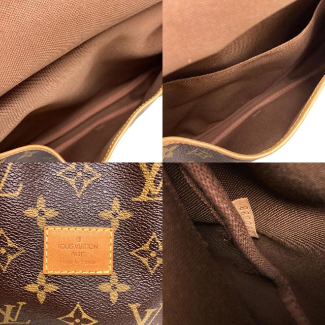 ルイヴィトン LOUIS VUITTON M40710 ソミュールMM ショルダーバッグ モノグラムキャンバス 中古_5