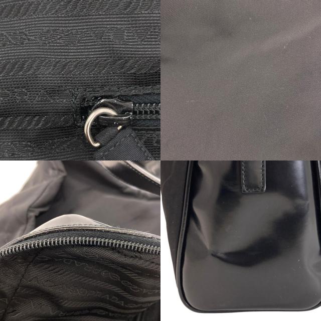 プラダ PRADA ロゴ金具 ハンドバッグ ナイロン素材 レディース 中古_6