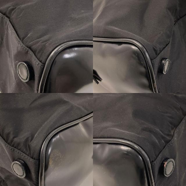 プラダ PRADA ロゴ金具 ハンドバッグ ナイロン素材 レディース 中古_9