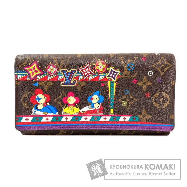 ルイヴィトン LOUIS VUITTON M69747 ポルトフォイユ・サラ NM ヴィヴィエンヌ 中古