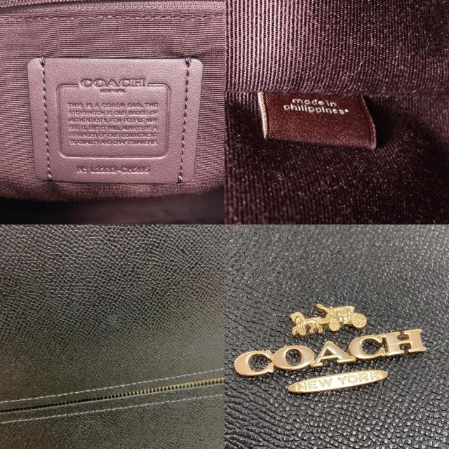 コーチ COACH CH285 ロゴ トートバッグ レザー レディース 中古_6