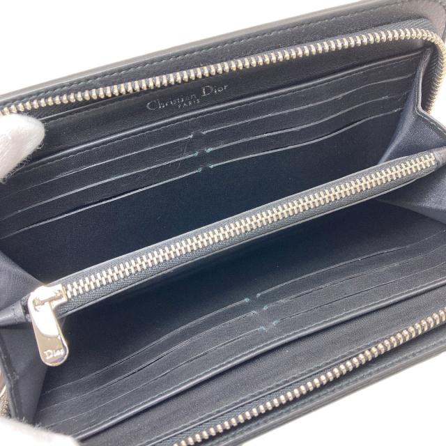 クリスチャンディオール CHRISTIAN DIOR パラダイス 長財布（小銭入れあり） レザー 中古_4