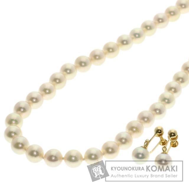 タサキ TASAKI  パール 真珠 ネックレス・イヤリング 2点セット  ネックレス 中古