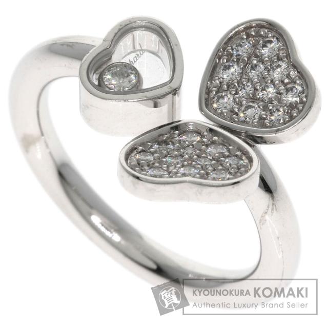 ショパール Chopard ハッピーハート ウィング ダイヤモンド リング・指輪 中古 211,860円