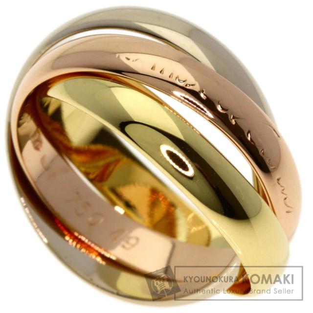 カルティエ CARTIER トリニティ #49 リング・指輪 K18イエローゴールド レディース 中古 105,930円