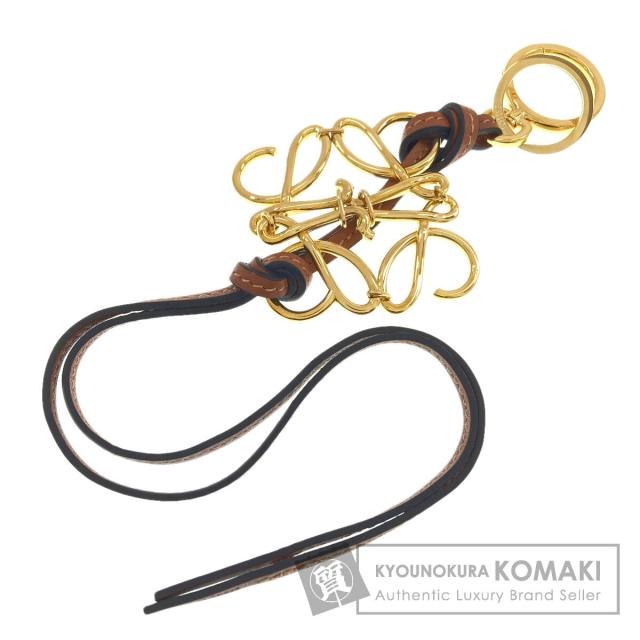 ロエベ LOEWE  アナグラム  キーホルダー 金属製 レディース  中古