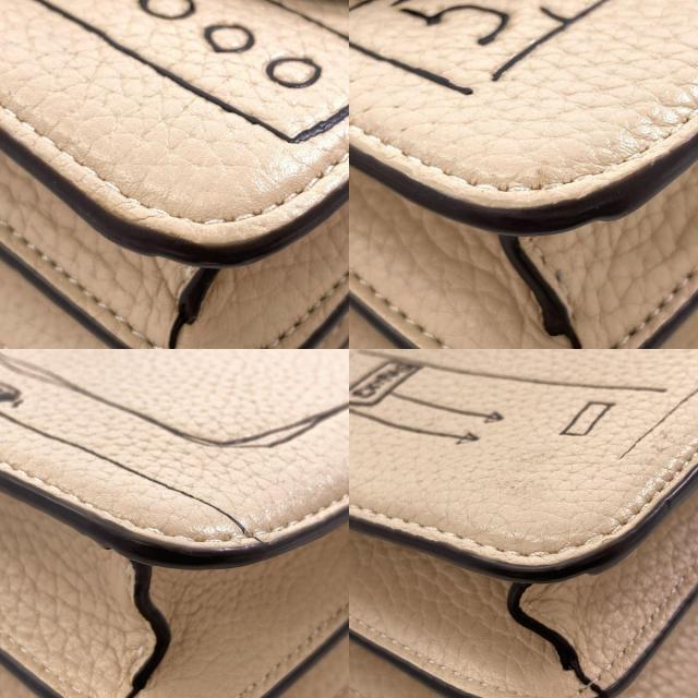 コーチ COACH 6892 バスキアコラボ 2WAY ショルダーバッグ レザー レディース 中古_9