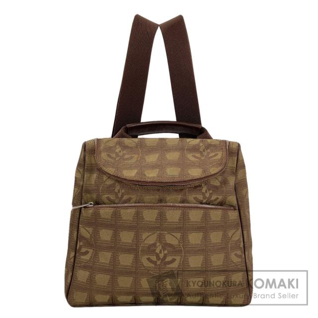 シャネル CHANEL ニュートラベルライン シルバー金具 リュック・デイパック ナイロン素材 中古