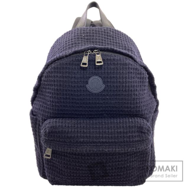 モンクレール MONCLER ロゴ リュック・デイパック ウール レディース 中古