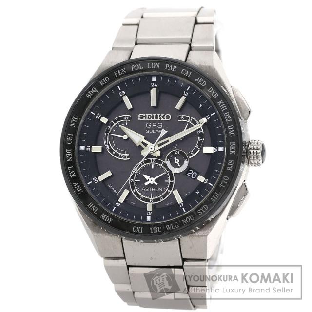 セイコー SEIKO SBXB045 8X53-0AV0-2  アストロン  腕時計 チタン チタン   メンズ  中古