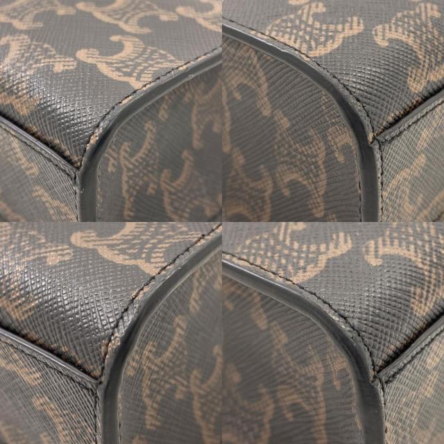 セリーヌ CELINE ミニ バーティカルカバ 2WAY？ ハンドバッグ PVC レディース 中古_9